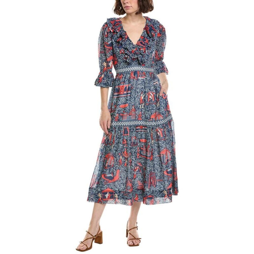 Gretchen Scott Womens Sitting Pretty Dress, Navy